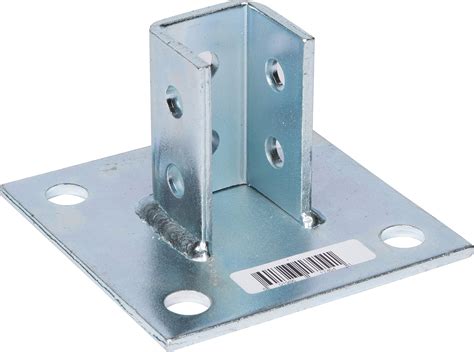 Buy Morrisproducts 17454 Post Base Channel 4 Hole Square For 1 58