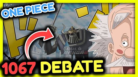 One Piece MANGA 1067 DEBATE PODEROSO SUEÑO DE VEGAPUNK Y LLEGA EL