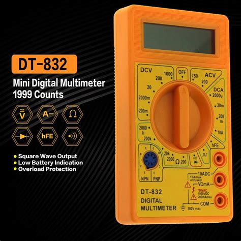 Jual Multimeter Digital Multitester Digital Avometer Digital Multimeter