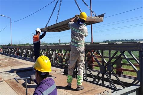 Puente Carretero Comienzan A Construir Las Rampas De Acceso