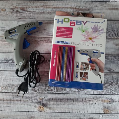 Пистолет клеевой Dremel Glue Gun 930 dual-temp - «Удобный, компактный ...