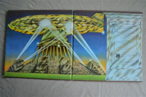 Popsike Led Zeppelin Ii Sd Atlantic Rl Hot Mix Src First Zepplin Two Vinyl Lp Vg