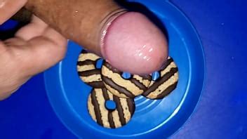Adding My Hot Cum Stripes To These Delicious Cookies XVIDEOS