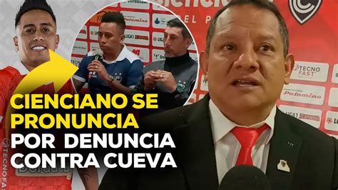 Dirigente De Cienciano Dice Que Christian Cueva Continuar Pese A