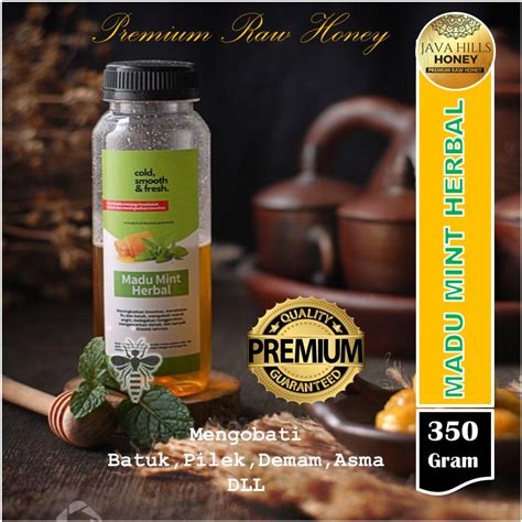 Jual Madu Mint Herbal Asli Madu Penurun Panas Batuk Pilek Demam Masuk