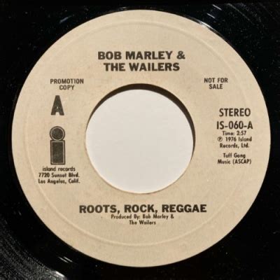 Roots Rock Reggae Bob Marley The Wailers HMV BOOKS Online IS060A