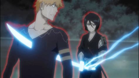 BLEACH 千年血戦篇Rukia stabs Ichigo in the back what s going on with