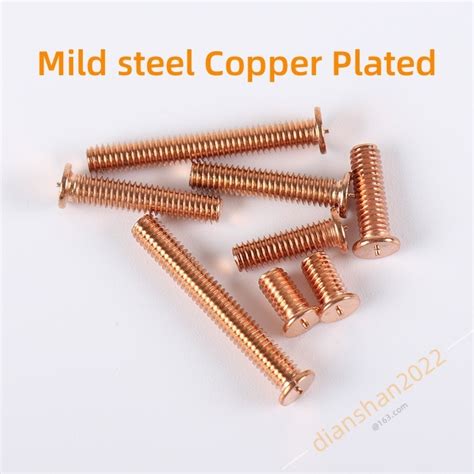 M M M M M M M M Mild Steel Copper Plated Stud Weld Spot