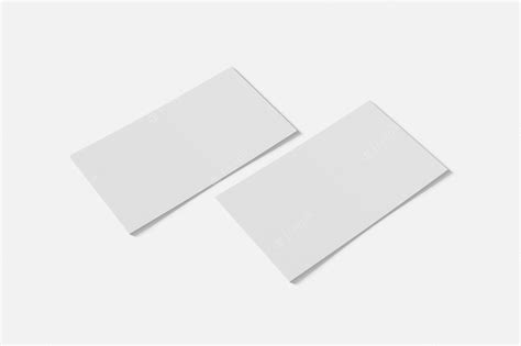 Premium Photo | Blank cardboard sheets on a white background