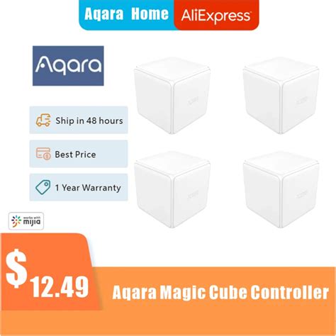 Original-Aqara-Magic-Cube-Controller-Zigbee-Version-Controlled-by-Six ...