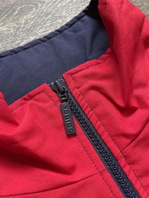 Оригинальная винтажная куртка Adidas 90s олимпийка бомбер оверсайз: 1 ...