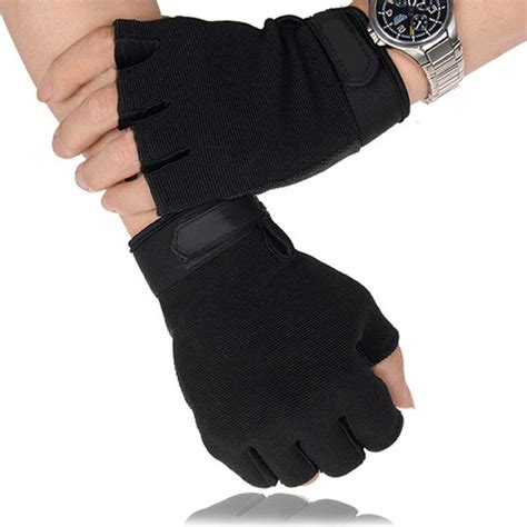 Buy New Outdoor Tactical Gloves Cycling Half Finger Military Gloves For