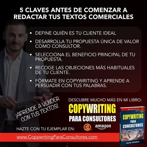 LIBRO COPYWRITING PARA CONSULTORES Guía práctica para crear textos