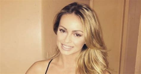 Strictly Naughty Ola Jordan Goes Braless In Boob Baring Gown Daily Star