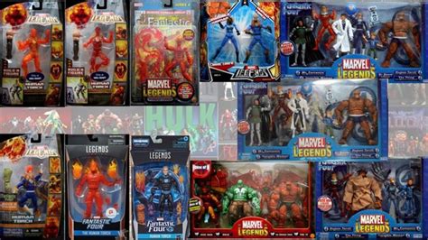 Every Marvel Legends Human Torch Toybiz And Hasbro Comparison Fantastic