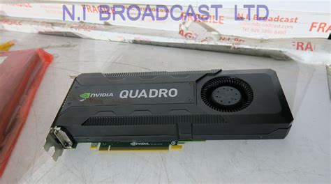 Nvidia Quadro K5000 Graphics Card N I Broadcast Ltd