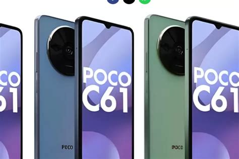 Poco C61 Ponsel Sejutaan Punya Daya Besar Ini Spesifikasi Lengkapnya