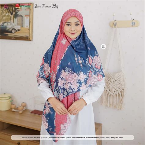 Square Premium Motif Palestine Azkia Hijab Syar I And Fashionable