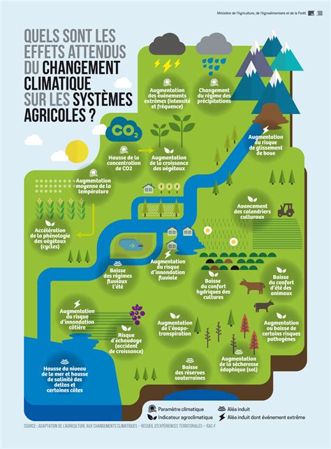 Minist Re De L Agriculture Infographie Sur Les Effets Du Changement