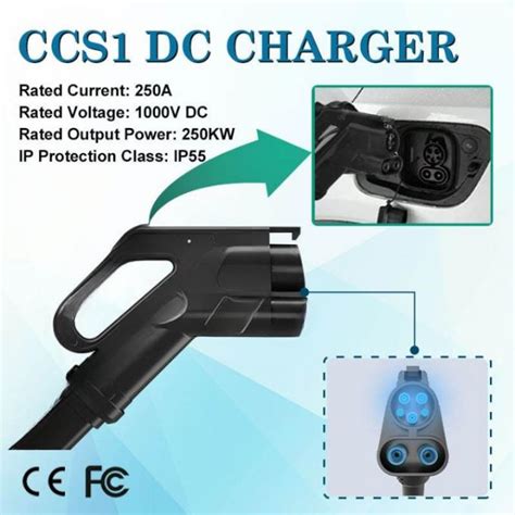 Iec Ccs Combo Ev Charging Gun Dc A Dc