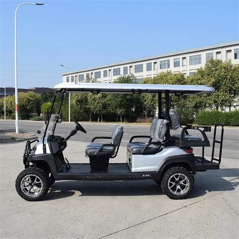 Zycar Brand Solar Smart Seat Electric Cart Ce Electric Golf Cart