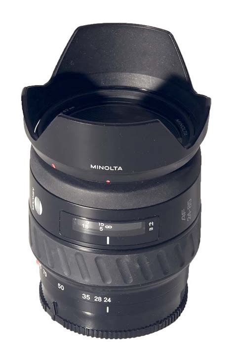 Minolta AF 24-85mm F3.5-4.5 A-mount lens info