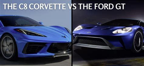 The C Corvette Vs The Ford Gt Smith Motors Of Lowell