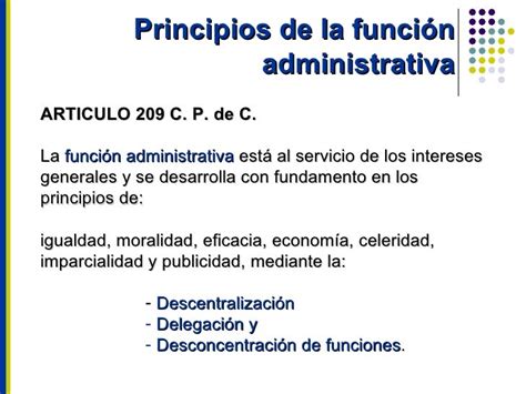 La Función Administrativa