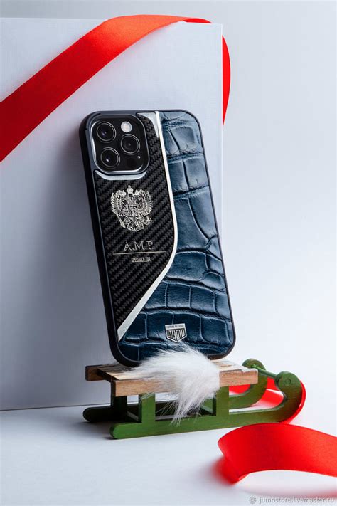 Чехол для IPHONE из кожи крокодила и карбона в интернет-магазине ...