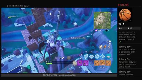 Fortnite Battle Royale Live Stream KnightHawk1313 CDub ROAD TO 100