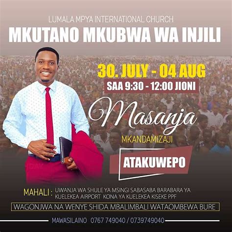 Mkutano Mkubwa Wa Injili Kutikisa Jijini Mwanza Unakosaje Sasa BMG