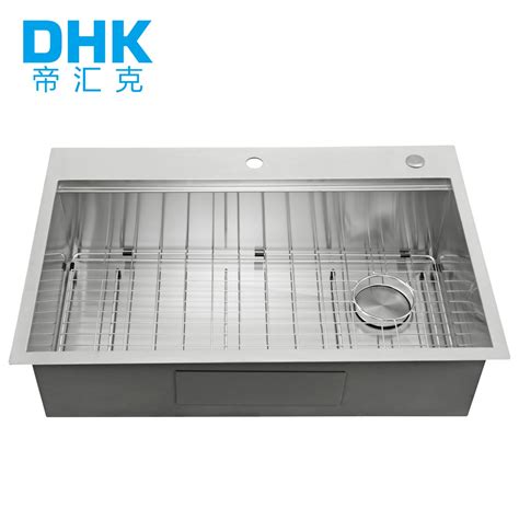 Commercial Restaurant Hotel Kitchen Sink Set Stainless Steel Cold And Hot Water Tap Pull Out