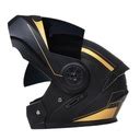 Kask Motocyklowy Integralny Z Wizjerem Kaski Motocrossowe Czarno Z Oty