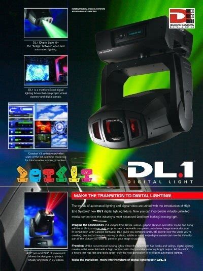 Dl Brochure High End Systems