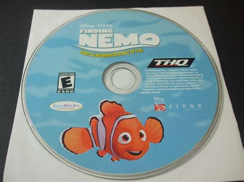 Finding Nemo Nemo S Underwater World Of Fun Pc Mac Disc