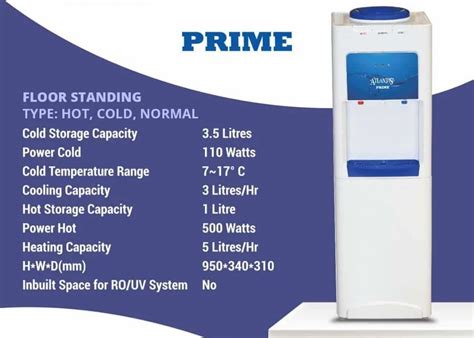 Atlantis Prime Hot Cold And Normal At 7500 Piece Atlantis Water Dispensers In Coimbatore