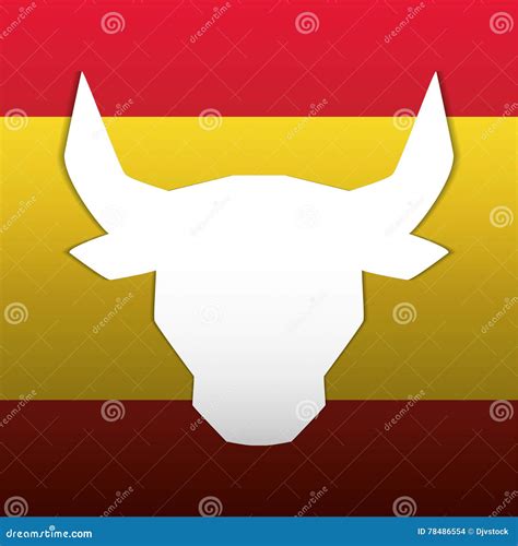 Spain Culture and Landmark Design Stock Illustration - Illustration of ...