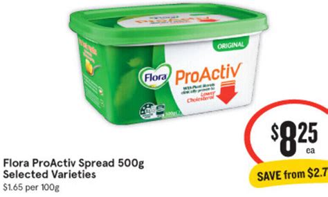 Flora Proactiv Spread G Offer At Iga