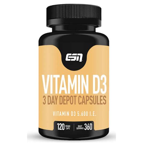 Витамин Д / Vitamin D – ESN - 120 капс