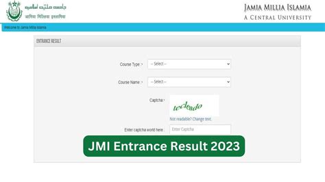 JMI Entrance Results 2023 Announced For 17 Programmes Get Direct Link