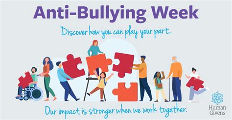 Anti Bullying Week How To Prevent And Stop Bullying Human Givens