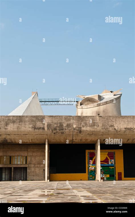 Assembly Building Capitol Complex By Le Corbusier Chandigarh India