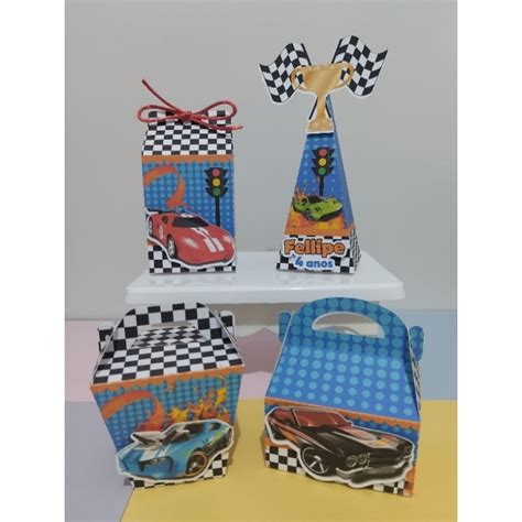 Personalizados para festa tema Hot Wheels Lembrancinhas Mimos Kit festa Aniversário