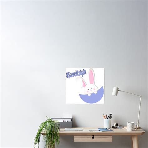 "Save Ralph" Poster by BARONIP | Redbubble