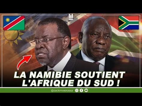 Namibie Condamne L Allemagne Pour Son Rejet De La Plainte De L Afrique