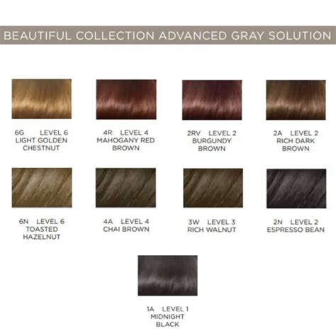 Clairol Beautiful Collection Advanced Gray Solutions Semi Permanent Hair Color Capelli Beauty