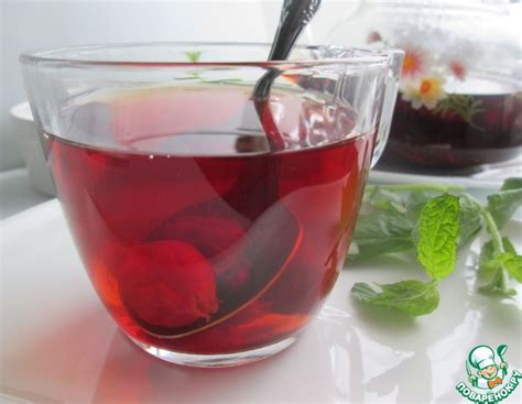 Чай с вишней рецепт