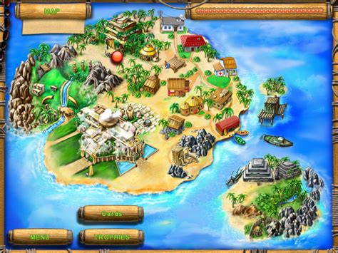 Screenshot of The Treasures of Mystery Island (iPad, 2008) - MobyGames