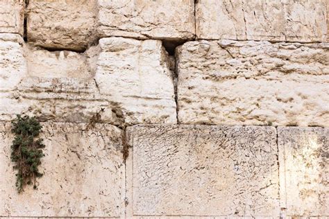 Jerusal N Pared De L Grimas El Muro Occidental Notas Con Peticiones