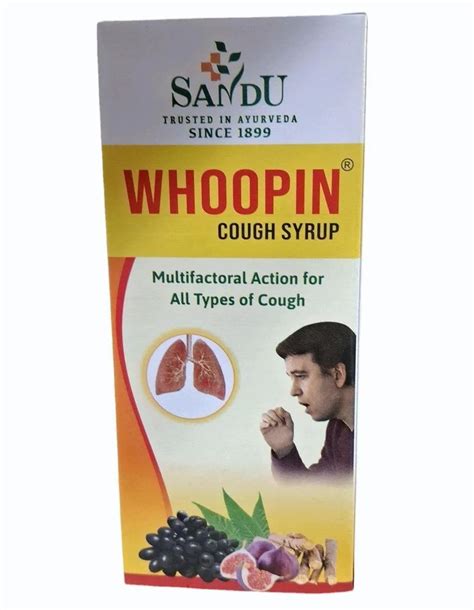 Sandu Whoopin Cough Syrup Packaging Size 150 Ml At Rs 220bottle In